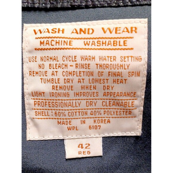 Men's All Weather Wear Trench Double Breasted Coat  With Removable Lining 42R - Picture 11 of 13